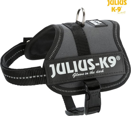 doden Afstotend Editie Julius-K9® Powertuig 2XS/Baby 2, 33–45 cm/18 mm, antraciet | bol.com