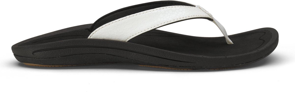 Olukai Kulapa Kai Dames Slipper White/Black 40