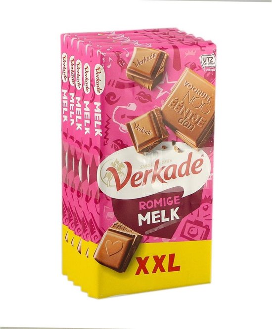 Bol Com Verkade Tablet Melk Xxl 192 Gr