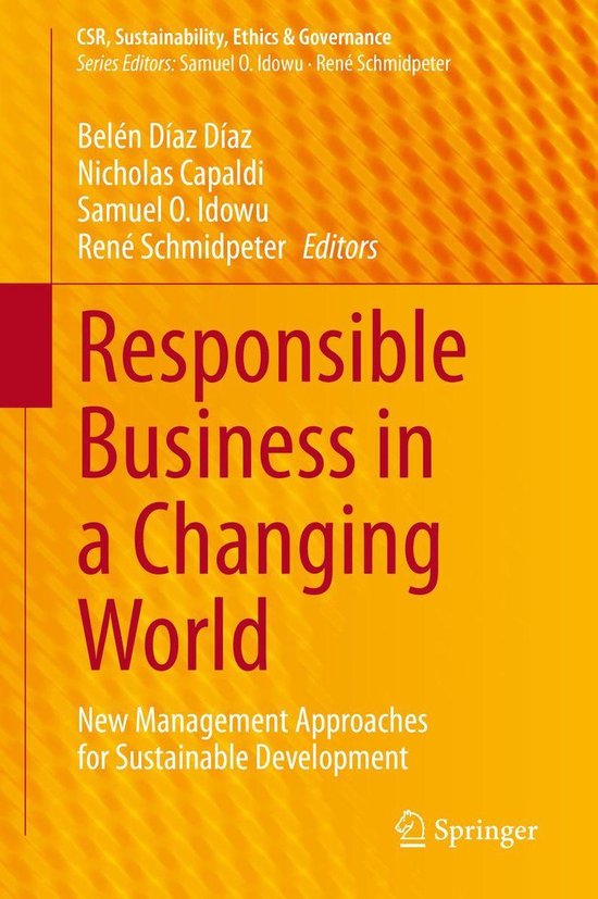 Business and Management (R0) - Responsible Business in a Cha ... - cover