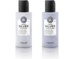 Maria Nila Sheer Silver Travel Set (Shampoo 100ml + Conditioner 100ml)
