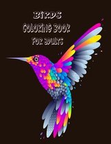 birds coloring book for adults