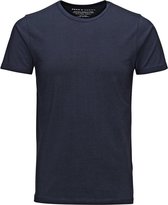 Jack & Jones Basic O-Neck Sportshirt - Maat XL  - Mannen - blauw