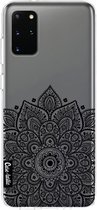 Casetastic Samsung Galaxy S20 Plus 4G/5G Hoesje - Softcover Hoesje met Design - Floral Mandala Print