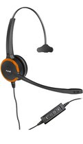 Axtel Prime HD mono USB koptelefoon voor Skype/Teams + GRATIS hygiënische set van oor- en mondschuimpjes