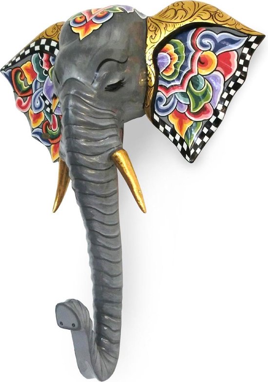Toms Drag Wanddecoratie olifant Alexander