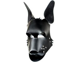 Honden Masker voor Puppy Play en Pet Play - verstelbaar