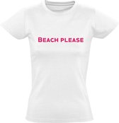 Beach Please | zomer | cadeau | strand | wit |