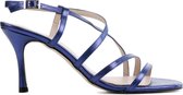 Lina Locchi Vrouwen Leren    Sandalen / Damesschoenen Giana - Blauw - Maat 37