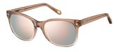 Fossil Zonnebril Fos 3006/s Dames Beige/grijs