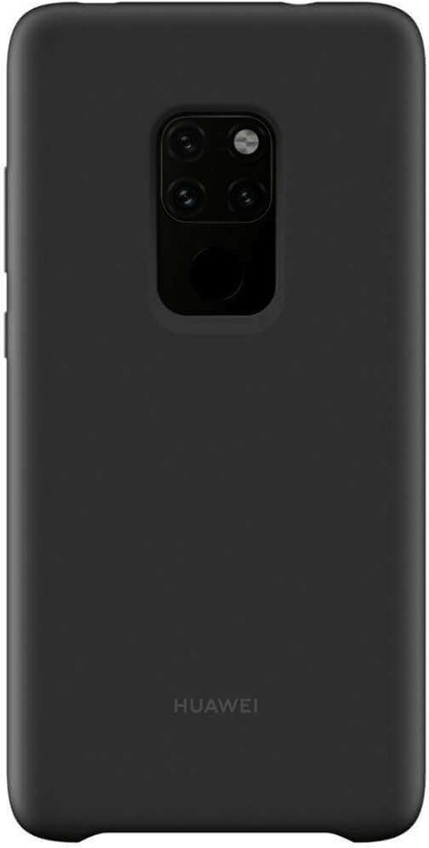 Silicon Case Hoesje Huawei Mate 20 - Zwart