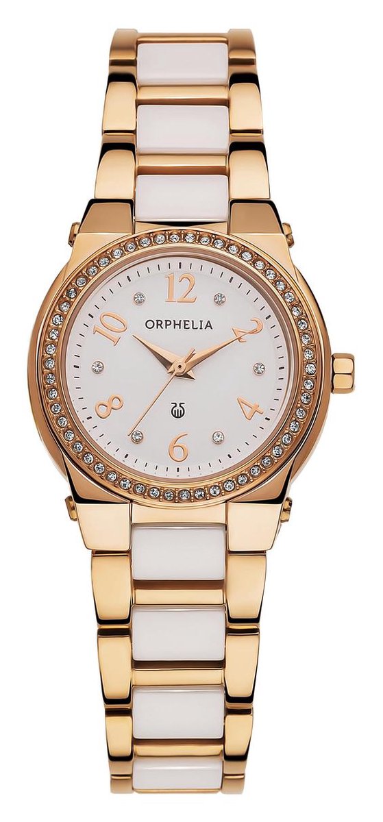 Orphelia 153-3711-17 - Horloge - Staal - Rosékleurig - 32 mm