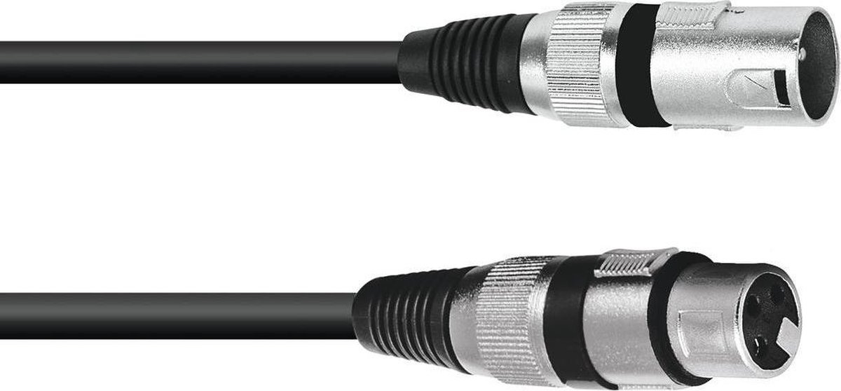 OMNITRONIC xlr kabel 3pin 3m bk