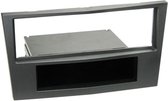 1-DIN Paneel met aflegbakje. Opel Astra/Antara/Zafira Kleur: Charcoal Metallic