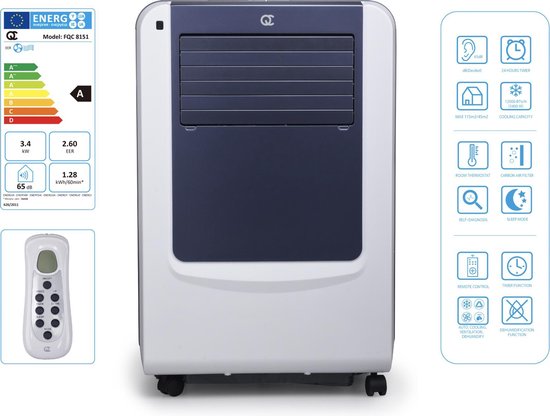 12000 BTU - Mobiele Airco