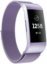 Fitbit Charge 4 Milanese band - lila - Large