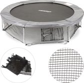 Relaxdays Framenet trampoline - trampolinenet - veiligheidsnet - veiligheidsrok - onder - 427 cm