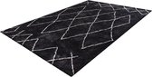 Kayoom Orlando 120 x 170 cm Vloerkleed Antraciet 425