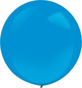 Amscan Ballonnen 60 Cm Latex Blauw 4 Stuks