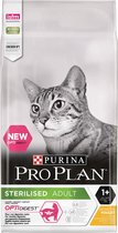 Pro Plan Sterilised Adult Katten Droogvoer - Kip - 10 kg