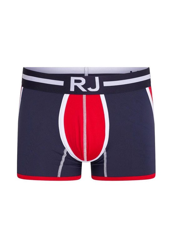 RJ Bodywear - Heren - RJ Pure Color Heren Boxershort Colorblock Rood  - Rood - M