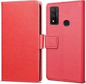 Cazy Huawei P Smart 2020 hoesje - Book Wallet Case - rood