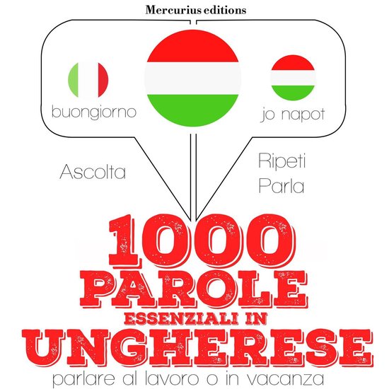 1000 parole essenziali in ungherese - cover