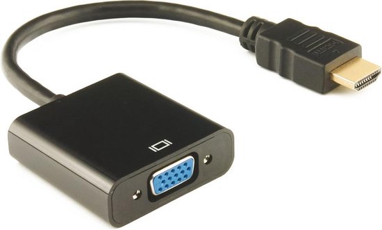 TR Deals® HDMI naar VGA adapter 1080p HD Kwaliteit HDMI VGA kabel HDMI to  VGA Cable | bol.com