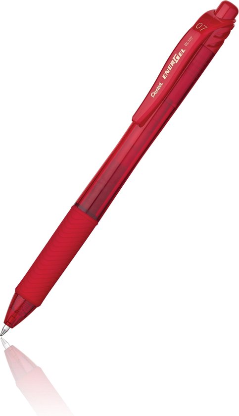 Pentel BL107 Gelpen Rood 0.7mm - Comfortabel Schrijven