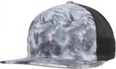 Urban Classics Trucker pet Used Camo Grijs/Zwart