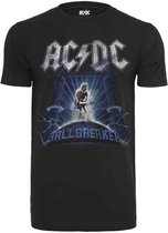 Merchcode AC/DC Heren Tshirt -L- ACDC Ballbreaker Zwart