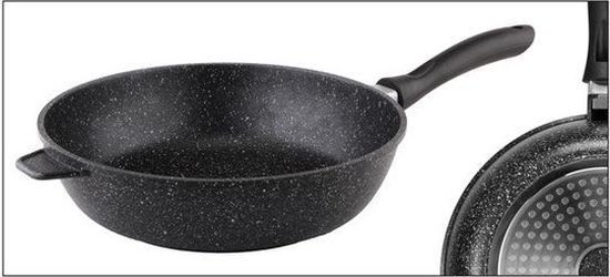 Poêle Tefal Natura Granite manche bois 26 cm