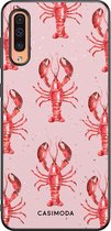 Samsung A50/A30s hoesje - Lobster all the way | Samsung Galaxy A50 case | Hardcase backcover zwart