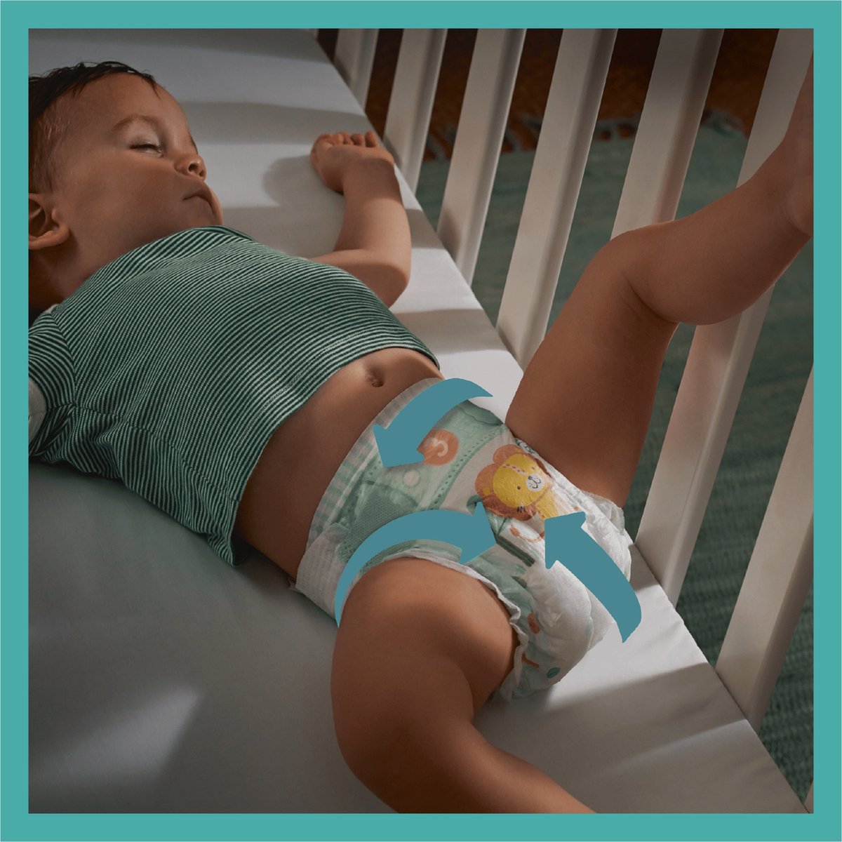 Pampers Baby Dry taille 2 mini (3-6kg) 37 pièces