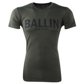 Ballin - Heren T-Shirt - Regular Fit  - Kaki