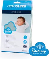 AeroSleep® SafeSleep hoeslaken - box - 95 x 75 cm - groen