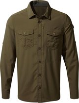 Craghoppers Blouse Adventure Heren Polyamide Donkergroen Maat L