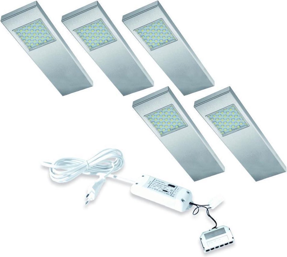 Thebo Dotty LED keukenspot (5 spots) incl. driver/schakelaar