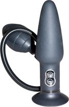 You2Toys - True Black Vibrating Anal Plug