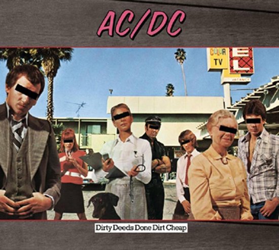 AC/DC- Dirty Deeds Done Dirt Cheap (LP)