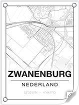 Tuinposter ZWANENBURG (Nederland) - 60x80cm
