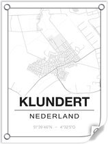 Tuinposter KLUNDERT (Nederland) - 60x80cm