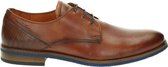 Van Lier Heren Veterschoenen - Cognac - Maat 40