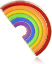 Pride Rainbow Kledingspeld - Gay Pride - Regenboog Pin Broche - 1 stuks