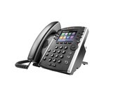 POLY VVX 411 IP telefoon Zwart Handset met snoer TFT 12 regels