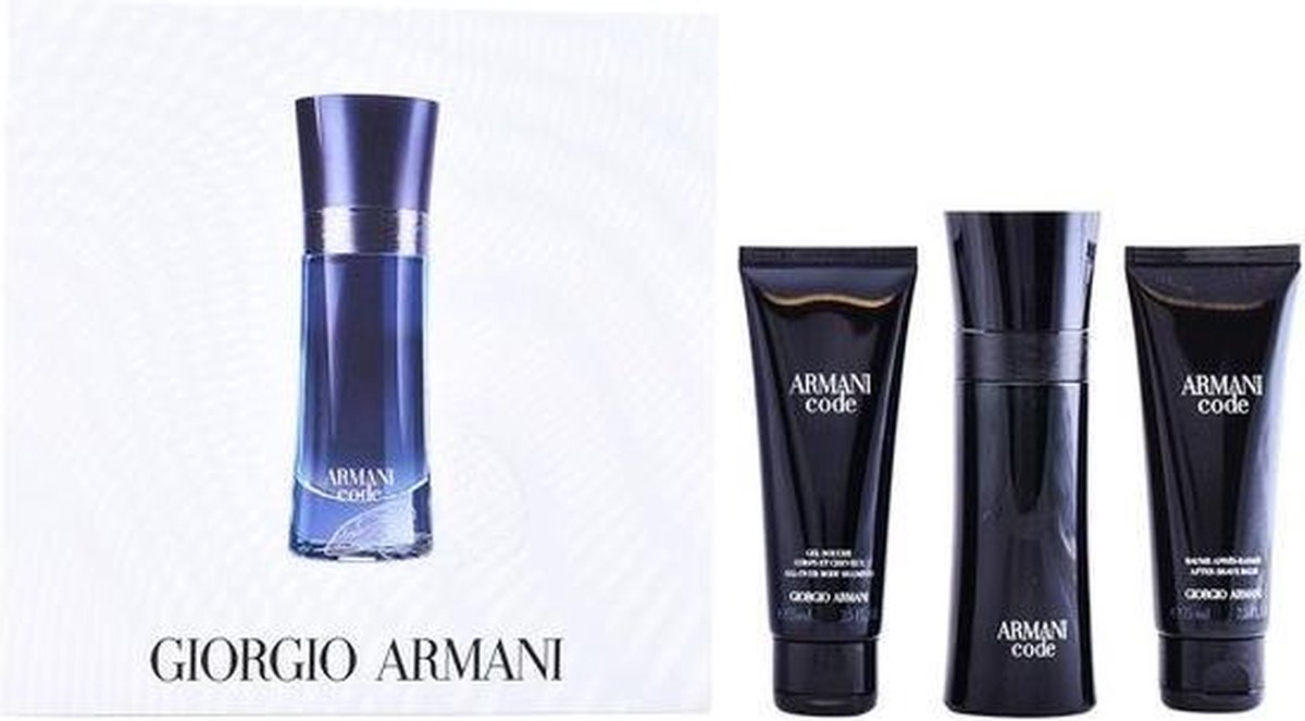 armani black code gift set