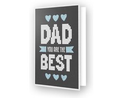 Diamond Dotz Dad You Are The Best wenskaart DDG.013