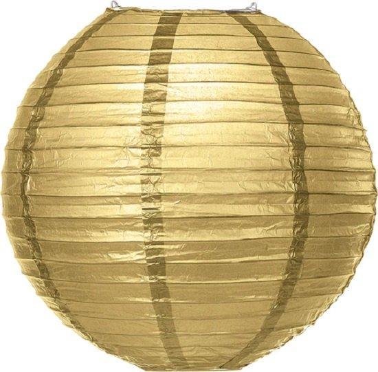 Lanterne dorée 75 cm