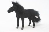 Knuffel Paard zwart, 36 cm, Hansa