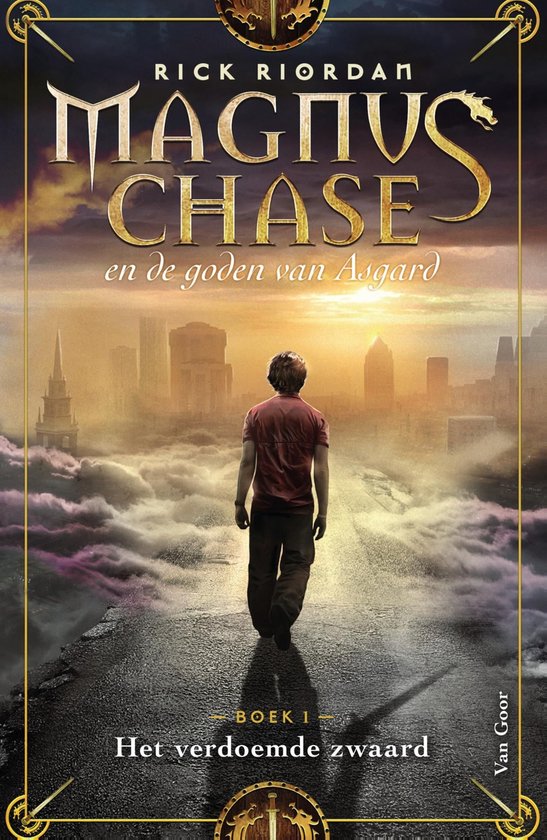 Magnus Chase en de goden van Asgard 1 - Het verdoemde zwaard - cover